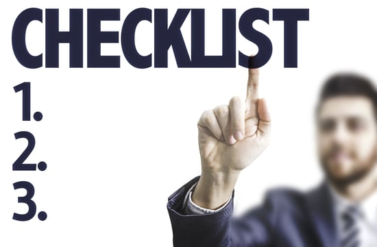 Quick money saving checklist
