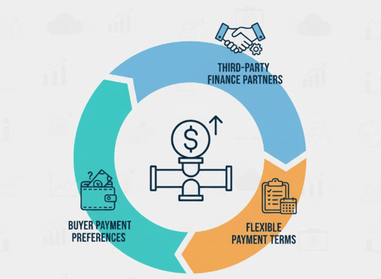 Flexible financing for business purchaces