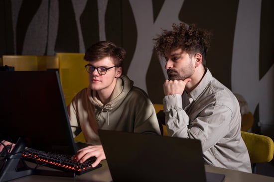 Two founders looking at PHP programmers for hire