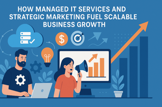 How Managed IT Services and Strategic Marketing Fuel Scalable Business Growth