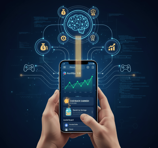 Money and banking apps also use gamification