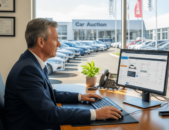 Online car aution and wholesale platforms