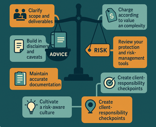 Practical strategies to manage the weight of advice