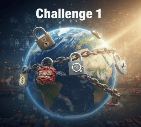 The first compliance challange that global business faces