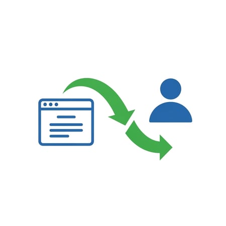 The returning user metric shows you how many previous visitors came back