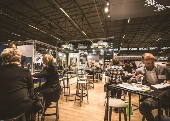 Trade shows familiarise people with your brand