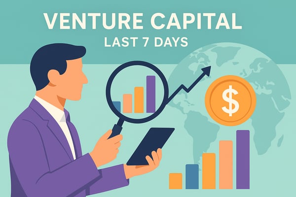Venture capital -The last seven days based on Fundz data