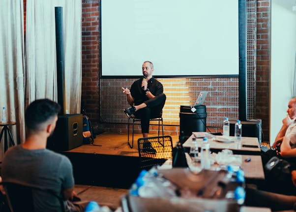 Watch your keynote speaker in action before putting them on a stage