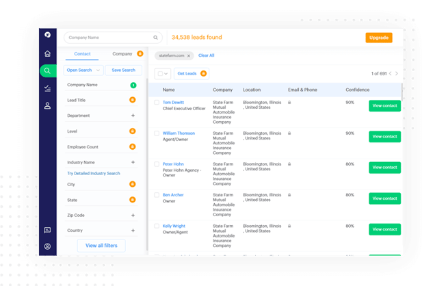 adapt b2b sales leads database