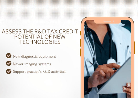 Assess the R&D Tax Credit Potential of New Technologies
