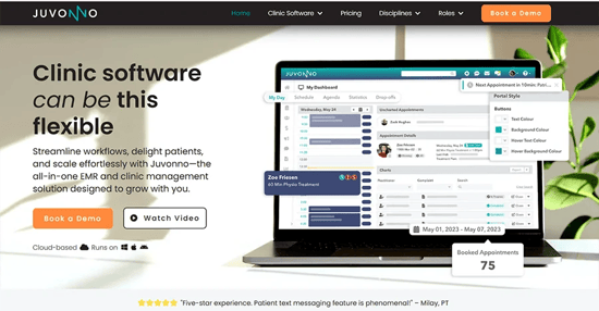 Juvonno Clinic software