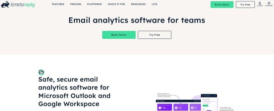 Email analaytics software for teams timetoreply&nbsp;