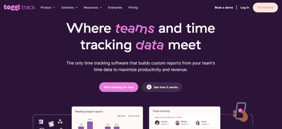 Toggl Track Best for agencies