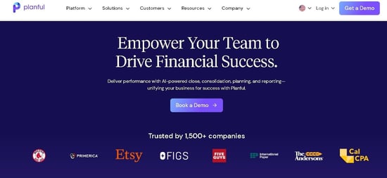Planful empowers your team to drive financial success