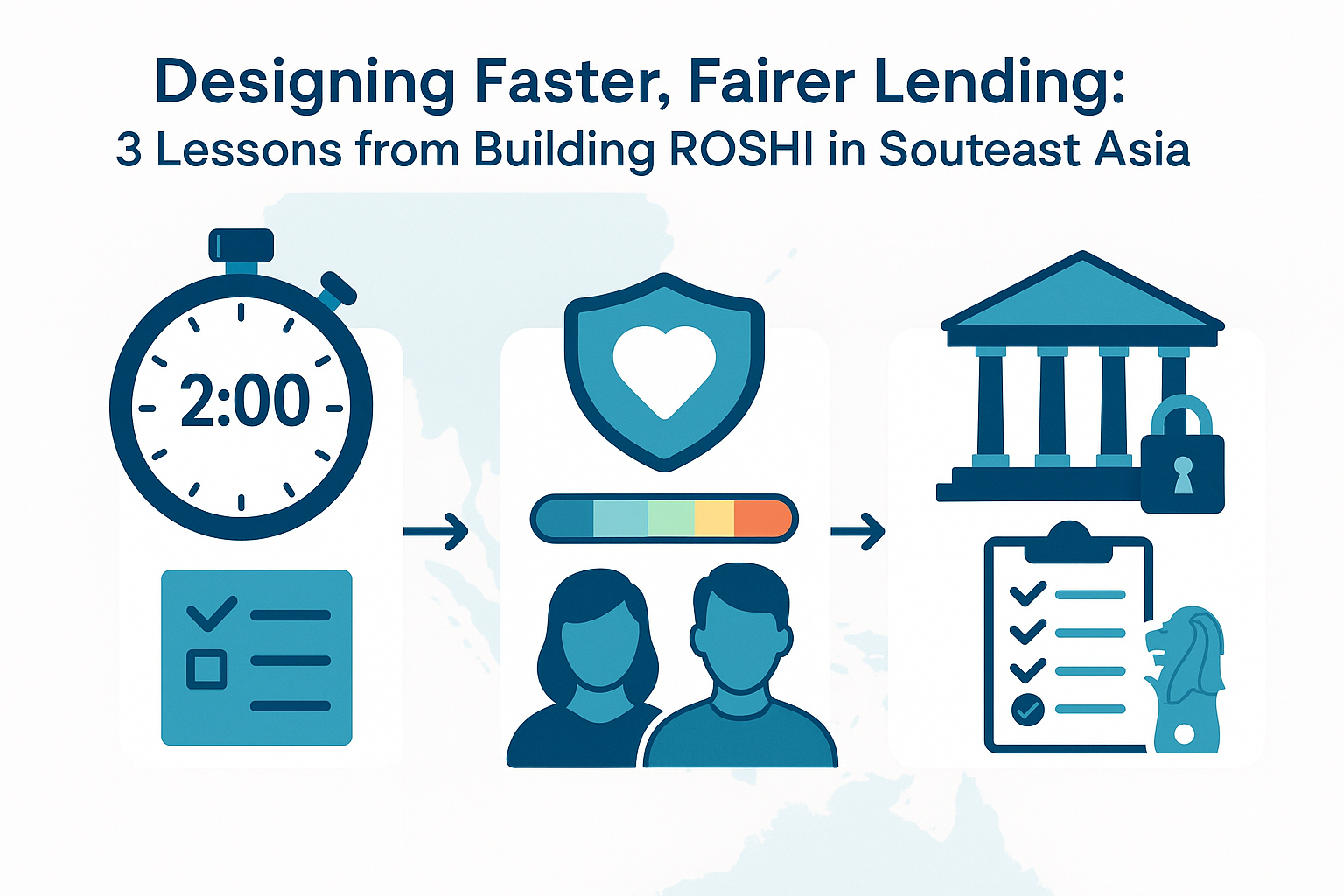 Designing Faster, Fairer Lending: 3 Lessons from Building ROSHI in Southeast Asia