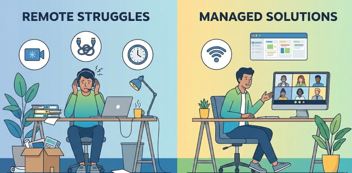 The Remote Work Struggles Growing Businesses Face and How to Manage Them